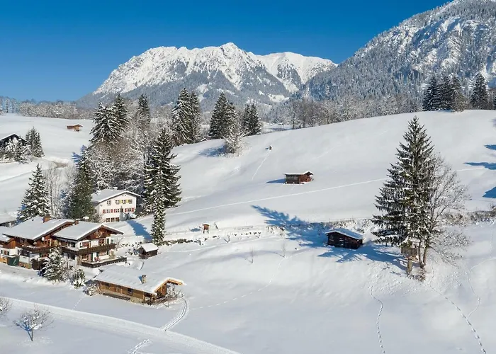 Huette Almrausch Дом отдыха Оберстдорф